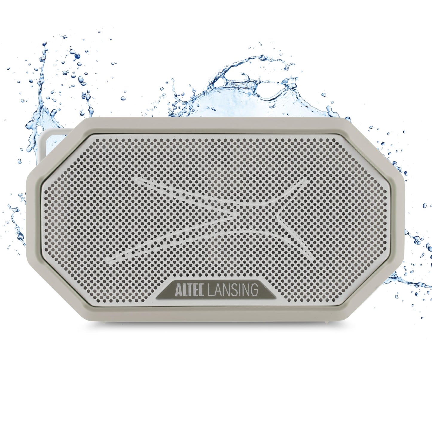 Altec Lansing Portable Bluetooth Speaker HYDRAMINI 2.0, IP67 Waterproof, Portable Speaker, 12h Playtime, Wireless Pairing, USB-C Quick Charge