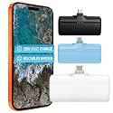 Nimble Bump 5K 20W Fast Charging Portable Charger with Foldable Built-in USBC Connector, Mini Travel Power Bank Battery Pack Compatible with iPhone