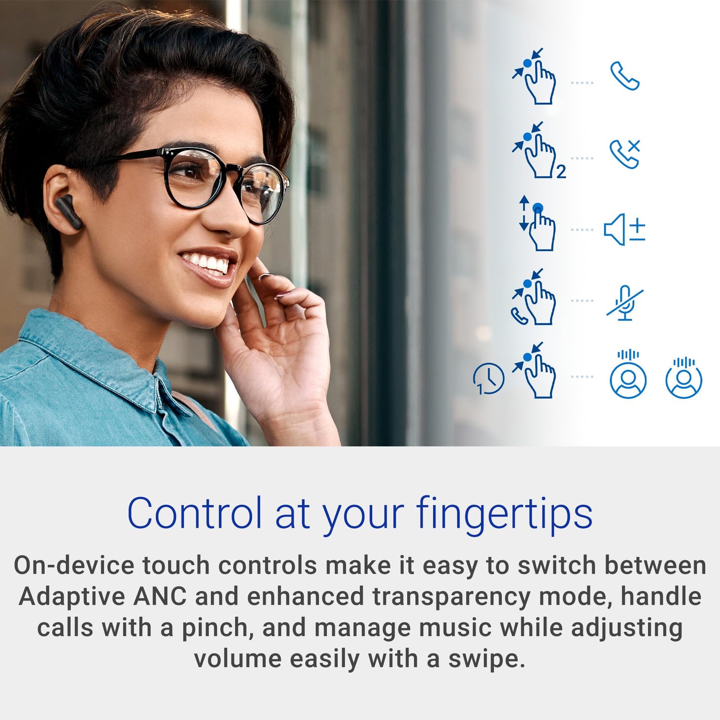 Dell Pro Plus Earbuds EB525, True Wireless, Noise Canceling, Bluetooth 5.3
