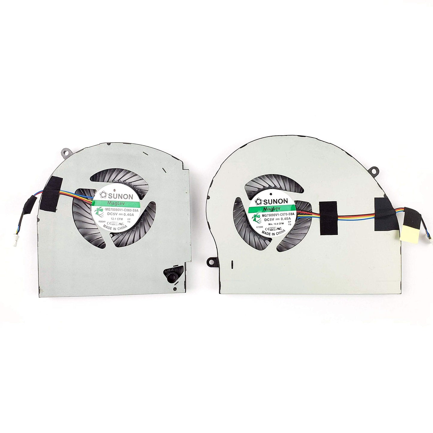 BestPartsCom and GPU Cooling Fan Compatible for Dell Alienware 17 R4 17 R5 Series Game Laptop 0RVTXY 036CV9 BestPartsCom GPU Fan Pair Fan
