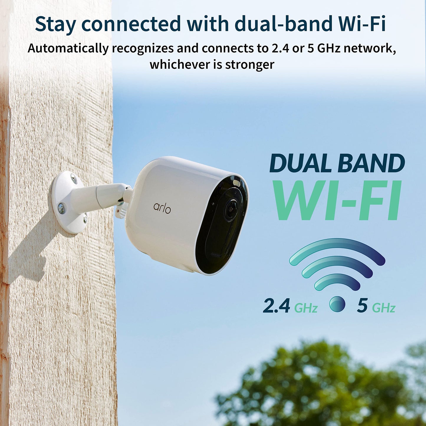Arlo Pro Security Camera 2K HDR (5th Gen, 2022 Release) - Wireless Outdoor Camera, Rechargeable Removeable Battery, Event Captions, Emergency