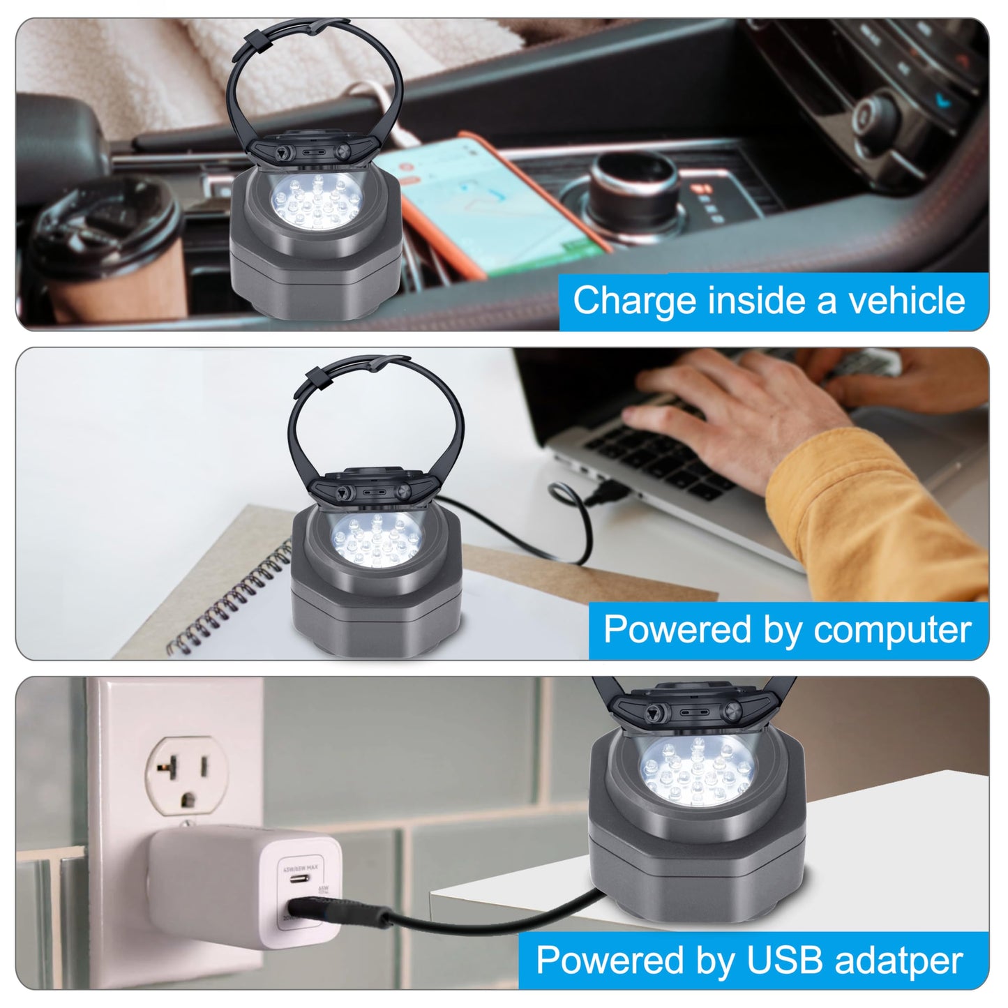 CoolFire (The Original) - USB-C UV Free Solar Watch Fast Charger for All Eco Solar Watches. Safe 24/7 Charging (No 8H Timer Needed). Reloj Hombre