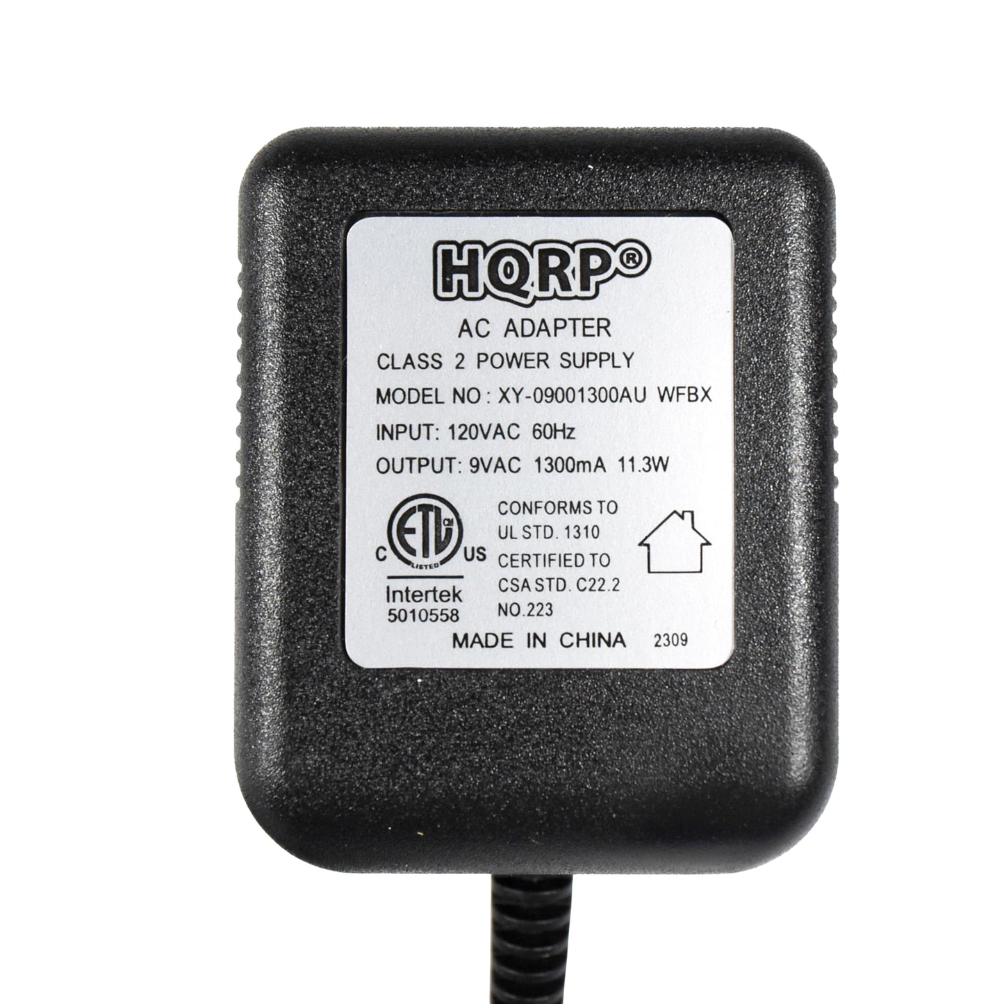 HQRP AC Adapter Compatible with Alesis P3 P3X110 3630 Compressor, AI2, AirFX, AirSynth, Akira, Bitrman, MicroVerb 3, MicroVerb 4, Power Supply Cord…