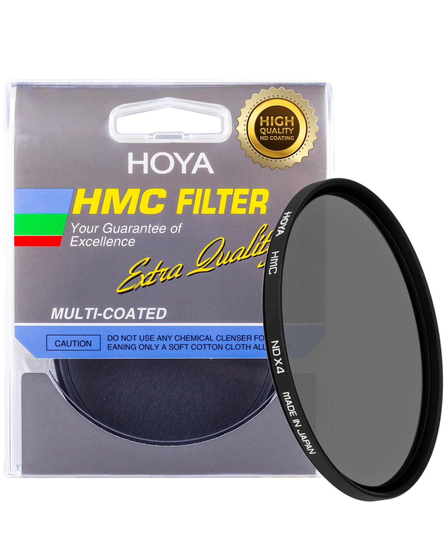 Hoya HMC NDX4 Screw-in Filter - 77mm ND Filter, 2-Stop Light Reduction - Multi-Coated for Glare-Free Image - Control Shutter Speed & Depth - Ideal