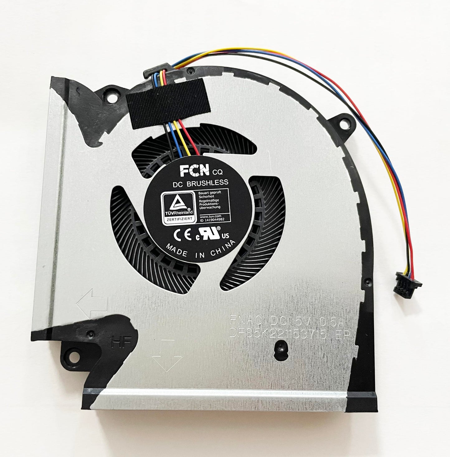 Fleshy Leaf CPU+GPU Cooling Fan Replacement for Asus ROG Strix G513IC G513IE G513IH G513QC G513QE G713IC G713IE G713IH G713QC G713QE 5V Series