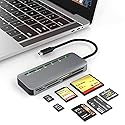 USB C Memory Stick Pro Duo Card Reader 5Gbps - 7in1 XD Card Reader, SD Card Reader USBC for SD/TF/CF/XD/MS, High Speed Aluminum Multi Card Reader