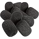 10 Pcs Parrott B350 Foam Replacement for BlueParrott B450 B550 C400 S450 B250 B350 Headset Windscreen Mic Cover Windscreens and Pop
