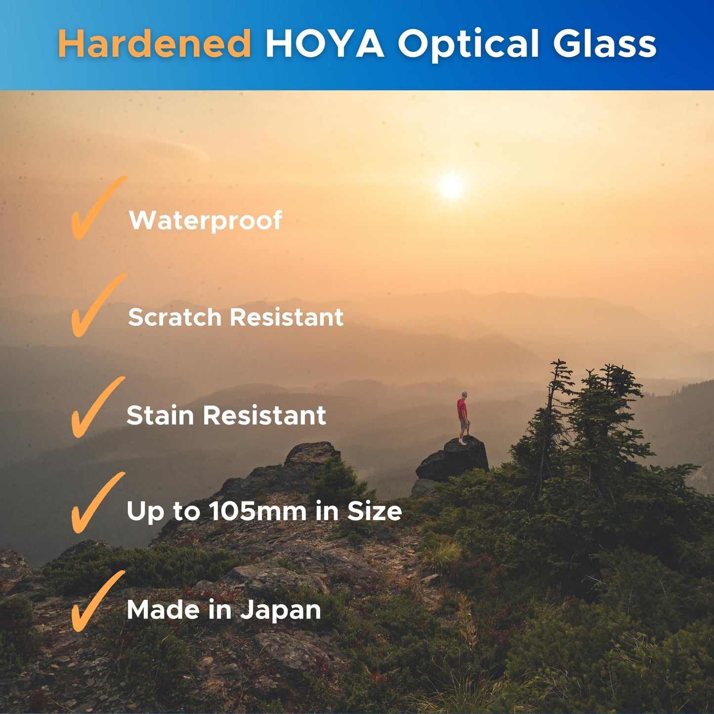 Hoya EVO Antistatic 40.5mm Filter - Premium Optical Glass w/ 16-Layer SMC Lens Protector for 99.8% Light Transmission, 3mm Thick, Dust