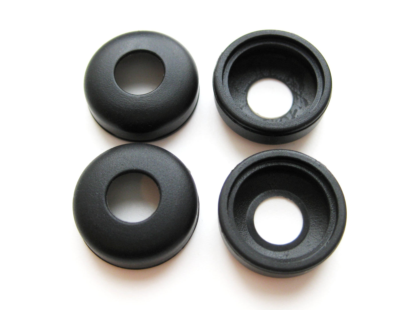 4 Black Earbuds Eartips Compatible with Motorola H270 H371 H375 H385 H390 H560 H620 H680 H681 H685 Headset Wireless Devices