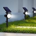 InnoGear Solar Lights for Outside, Outdoor Landscape Spotlight Waterproof Security Lighting Adjustable Auto On/Off for Patio Deck Yard Garden Pool