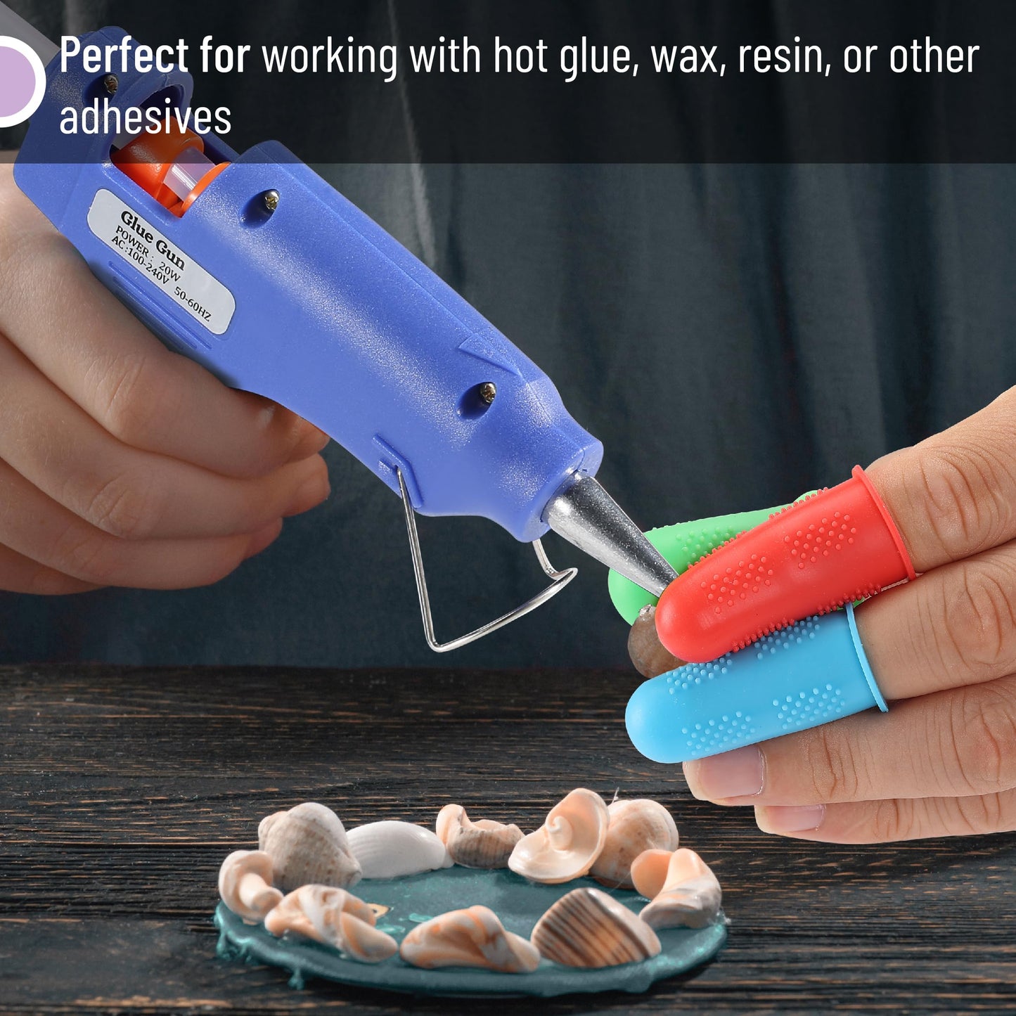 Mr. Pen- Hot Glue Gun Finger Protectors, 24 pcs