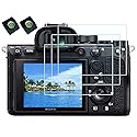 HUIPUXIANG Screen Protector for Sony Alpha A7R IV(Not for A7 IV) Camera with Hot Shoe Cover,Sony A7RIV A7R4 0.3mm High Definition 9H Hardness Optical