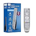 Backlit Universal Remote Control by Philips, Works for Samsung, Vizio, TCL, HiSense, Sony, RCA, Panasonic, Roku, Apple TV, Smart TVs, Streaming