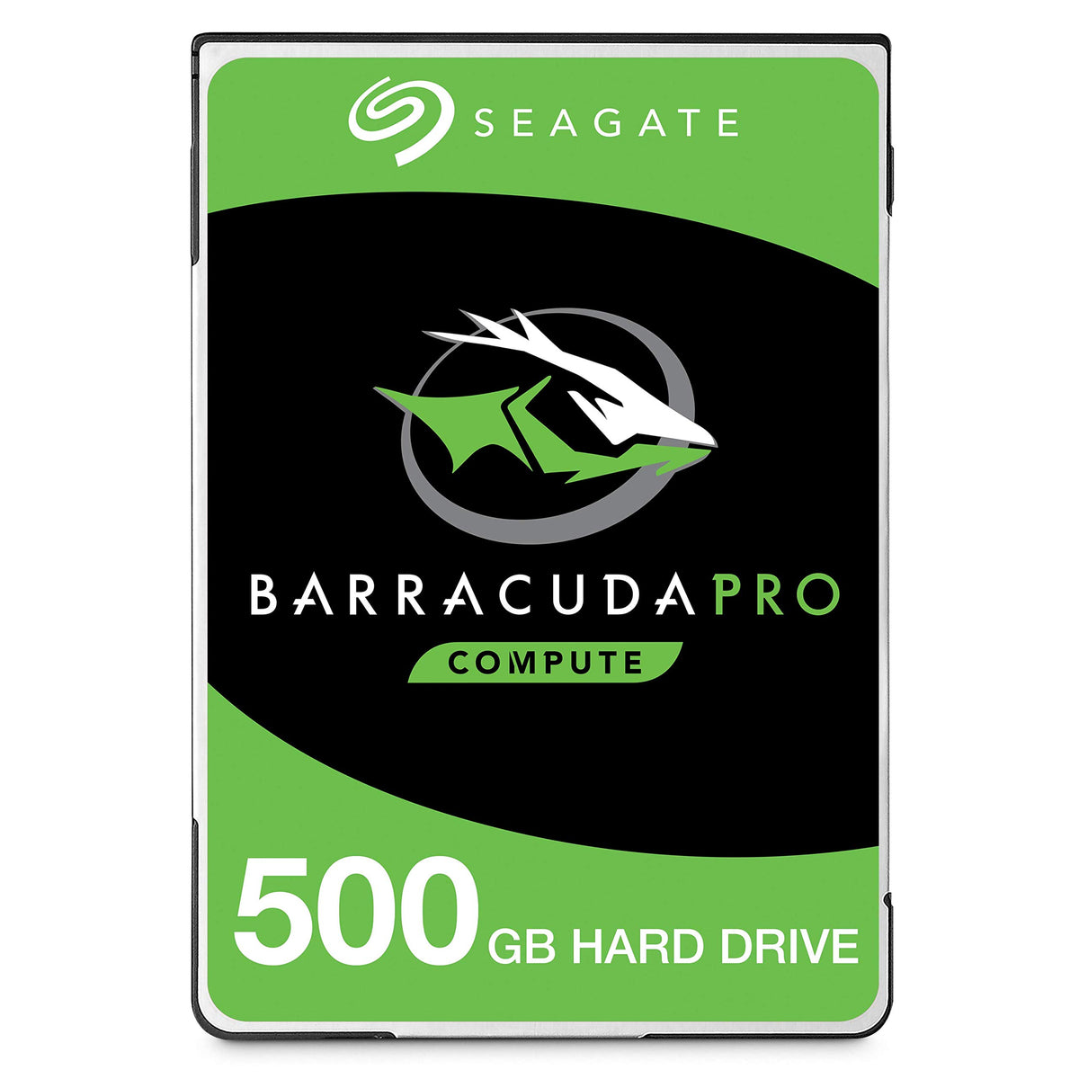 Seagate BarraCuda Pro 500GB Internal Hard Drive Performance HDD - 2.5 Inch SATA 6Gb/s 7200 RPM 128MB Cache for Computer Desktop PC Laptop, Data