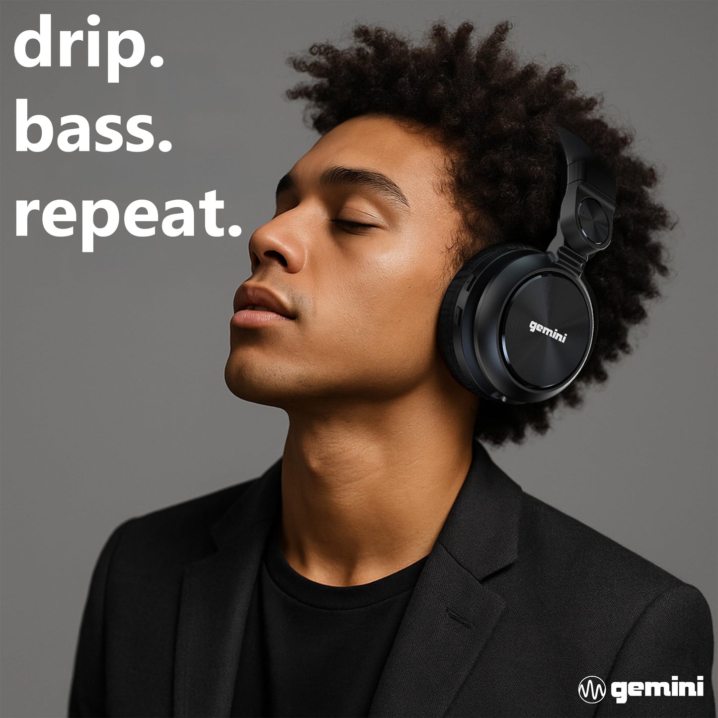 Gemini Wireless Bluetooth Headphones with 54 Hour Battery Life, Fast Charging & Noise Cancellation - Over Ear Headphones with Microphone for Music…