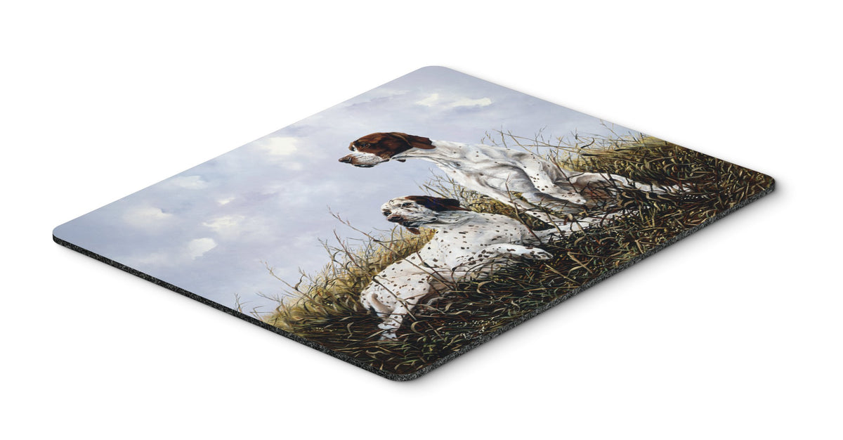 Caroline's Treasures HMHE0011MP English Pointer by Michael Herring Mouse Pad, Hot Pad or Trivet for Home Office Gaming Working Computers Laptop Mouse