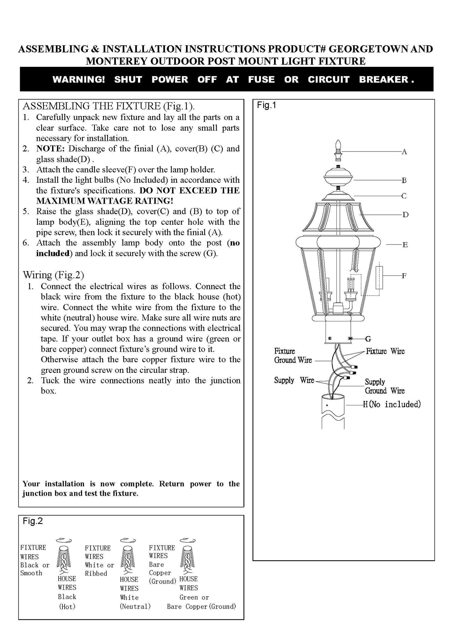 Livex Lighting 2254-06 Outdoor Post with Clear Beveled Glass Shades, Verdigris