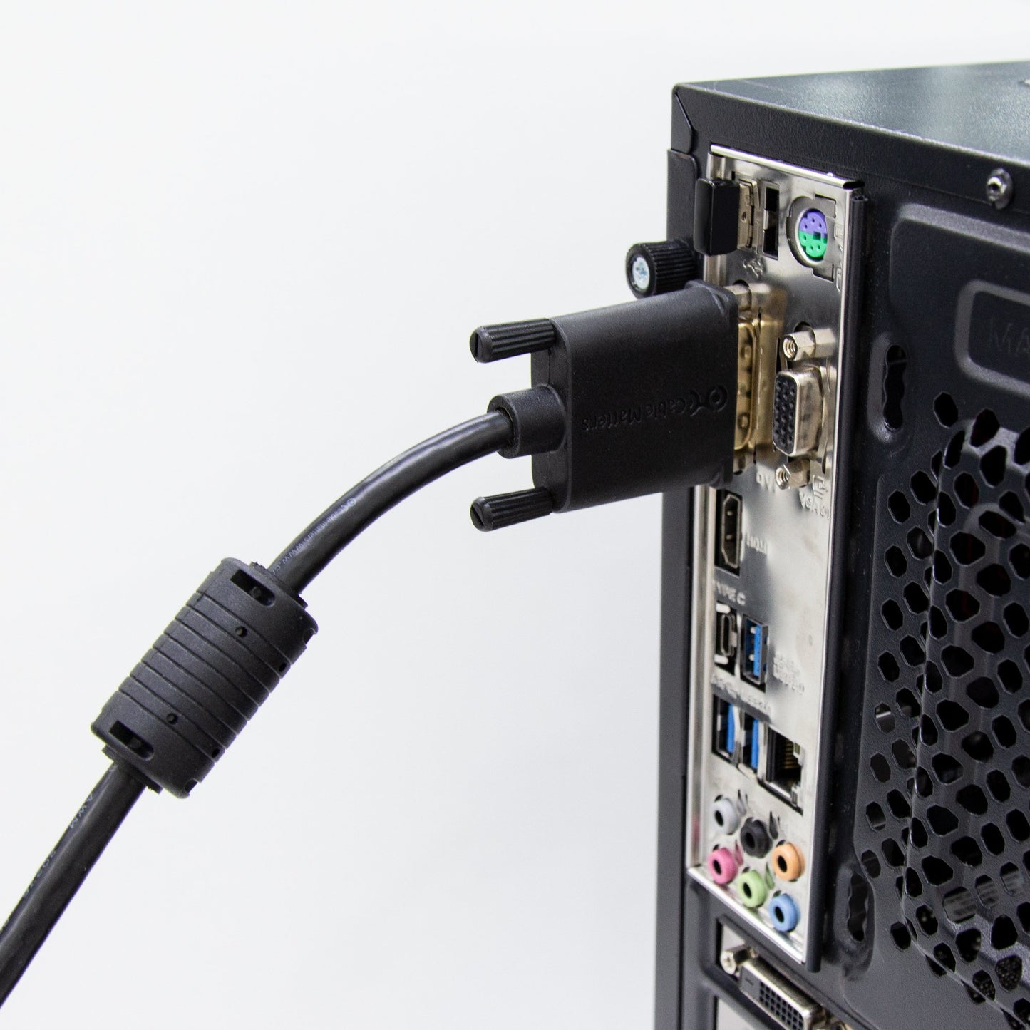 Cable Matters DVI Cable with Ferrites - 10ft, DVI Dual Link Cable