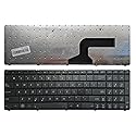 YUHUAI New English Replacement Keyboard for Asus Laptops - Wired, 104 Keys, QWERTY, Black, Ergonomic