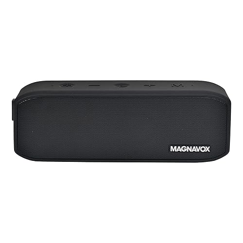 Magnavox MMA3928 Waterproof Portable Bluetooth Speaker in Black
