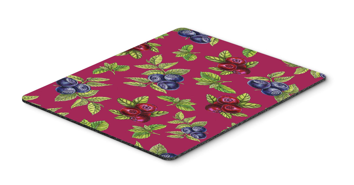Caroline's Treasures BB5209MP Berries Mouse Pad, Hot Pad or Trivet for Home Office Gaming Working Computers Laptop Mouse Mat,Washable Large Mousepad