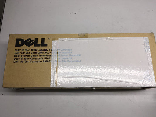 Dell JD750 Yellow Toner Cartridge 5110cn Color Laser Printer