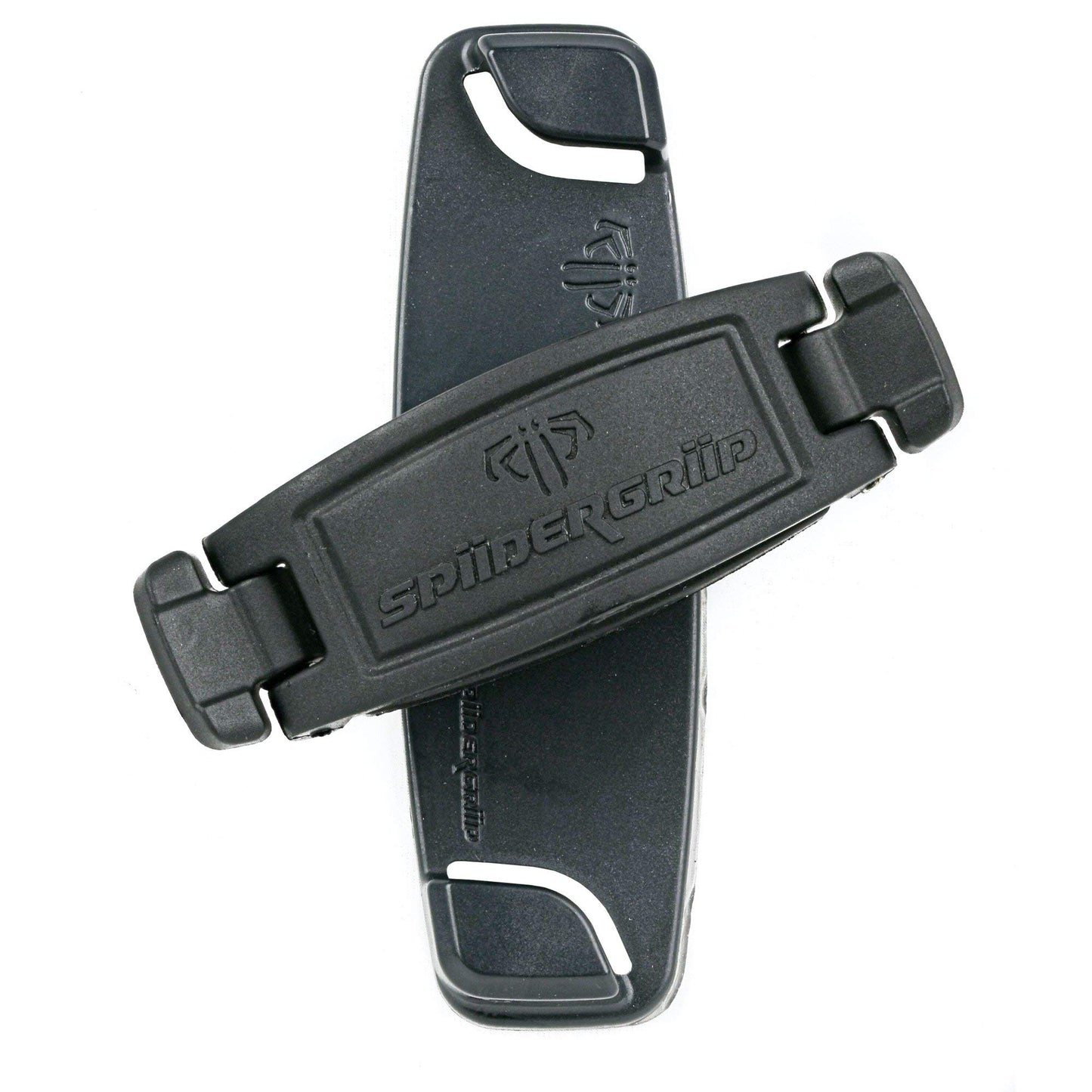 SpiiderGriip 360 Rotating Phone Grip - Flat-Fold Kickstand & Secure Strap - Works with iPhone, Android, Tablets & Cases - Comfortable & Durable