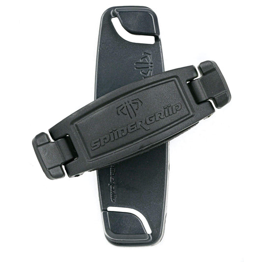 SpiiderGriip 360 Rotating Phone Grip - Flat-Fold Kickstand & Secure Strap - Works with iPhone, Android, Tablets & Cases - Comfortable & Durable