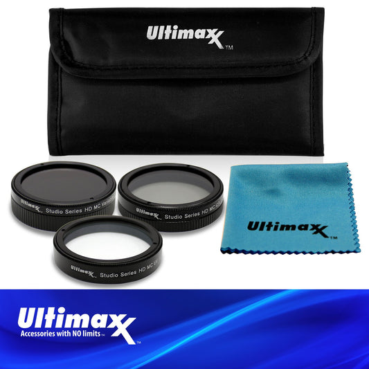 Ultimaxx 5PC Filter Kit for DJI Inspire 2 Zenmuse X4S Camera Gimbal