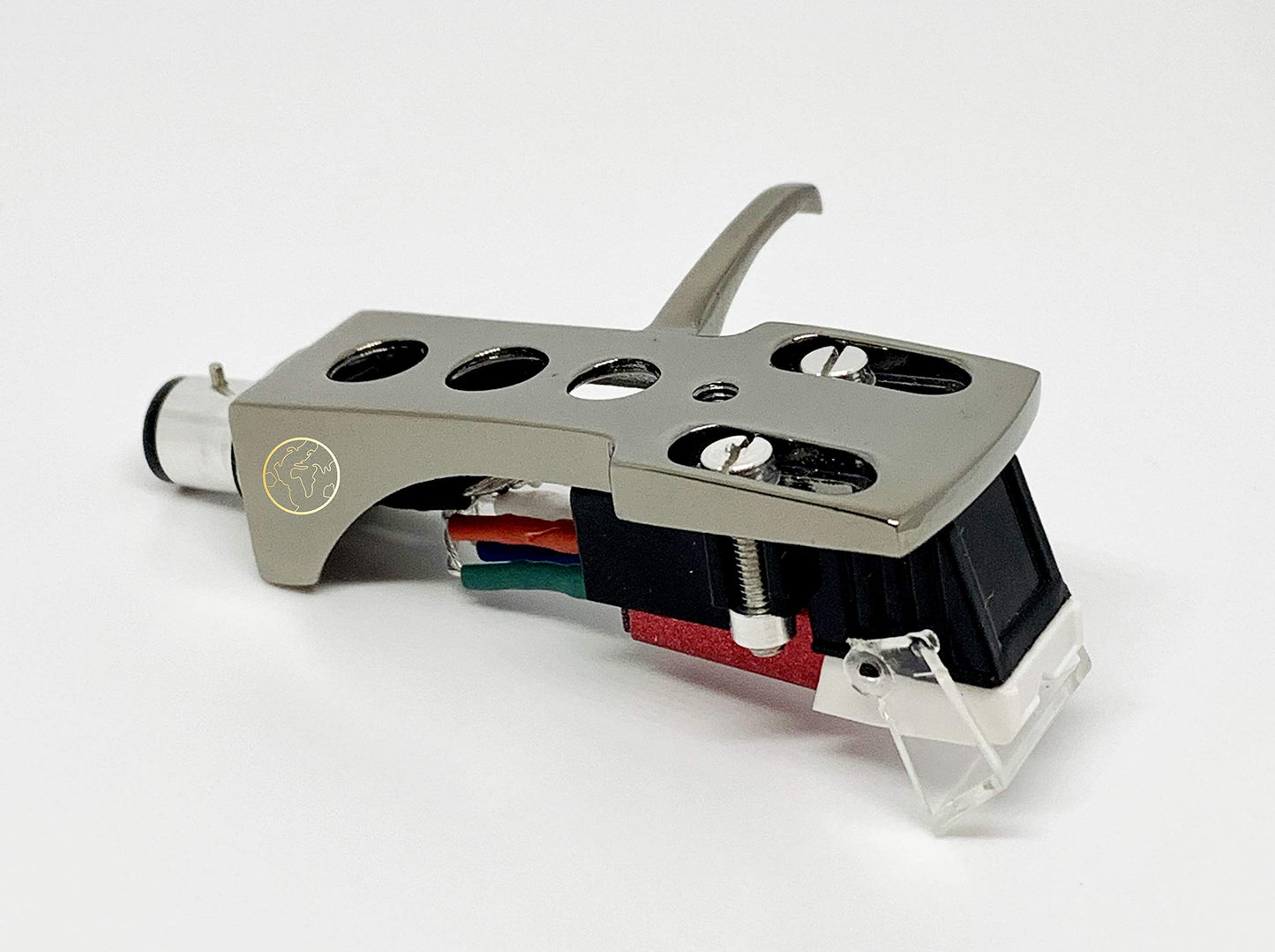 Cartridge and Stylus, needle and titanium Headshell with mounting bolts for Stanton T120, T60, T80, T90, T62, T92, ST150, T92 usb, ST100, STR8100
