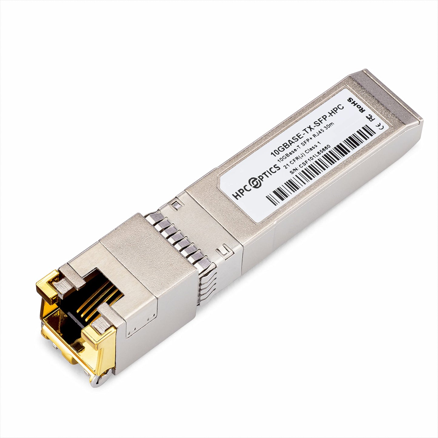 HPC Optics Compatible with HPE Aruba JL563B 10GBASE-T Copper SFP+ Transceiver | 10G-TX RJ-45 30m JL563B-HPC