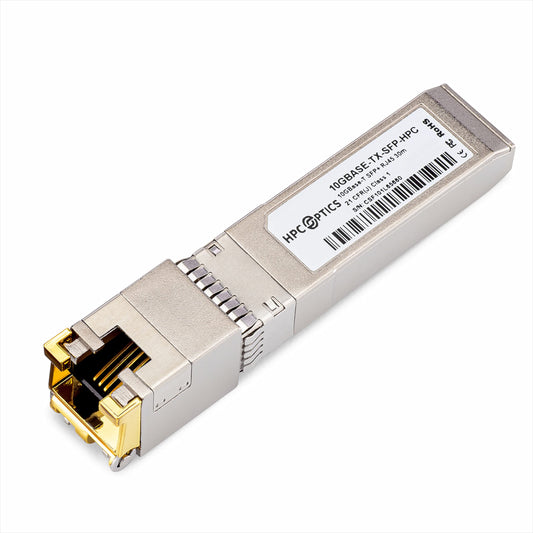 HPC Optics Compatible with HPE Aruba JL563B 10GBASE-T Copper SFP+ Transceiver | 10G-TX RJ-45 30m JL563B-HPC