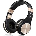 Riwbox Bluetooth Headphones, XBT-80 Folding Stereo Wireless Bluetooth Headphones Over Ear with Microphone and Volume Control, Wireless and Wired…