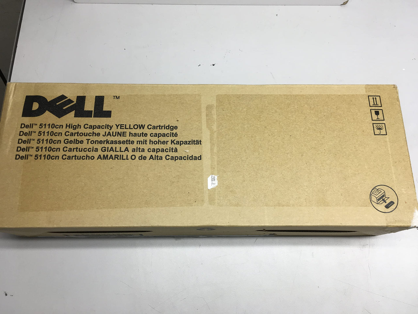 Dell JD750 Yellow Toner Cartridge 5110cn Color Laser Printer