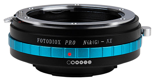 Fotodiox Pro Lens Mount Adapter Compatible with Nikon F-Mount G-Type Lenses to Samsung NX Cameras
