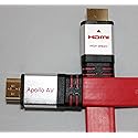 Apollo AV 1.0M Lightning v2 High Speed with Ethernet HDMI - 5% Silver Plated OFC Conductors