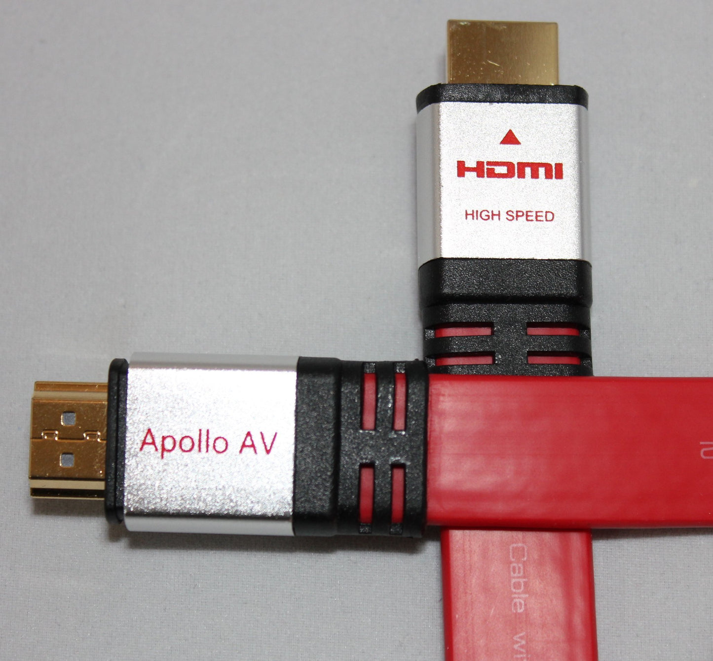 Apollo AV 1.0M Lightning v2 High Speed with Ethernet HDMI - 5% Silver Plated OFC Conductors