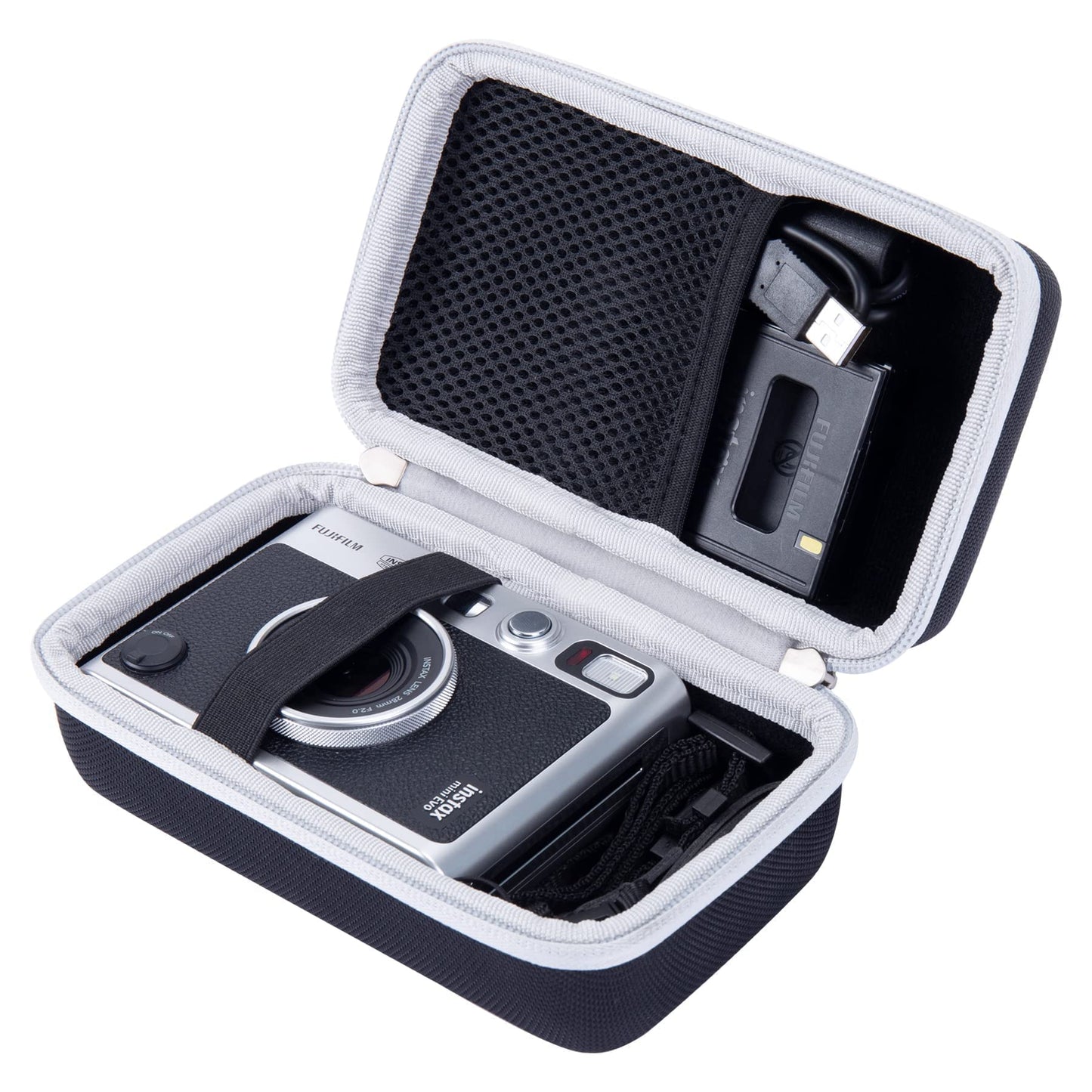 khanka for Fujifilm Instax Mini Evo Instant Camera Hard Carrying Case