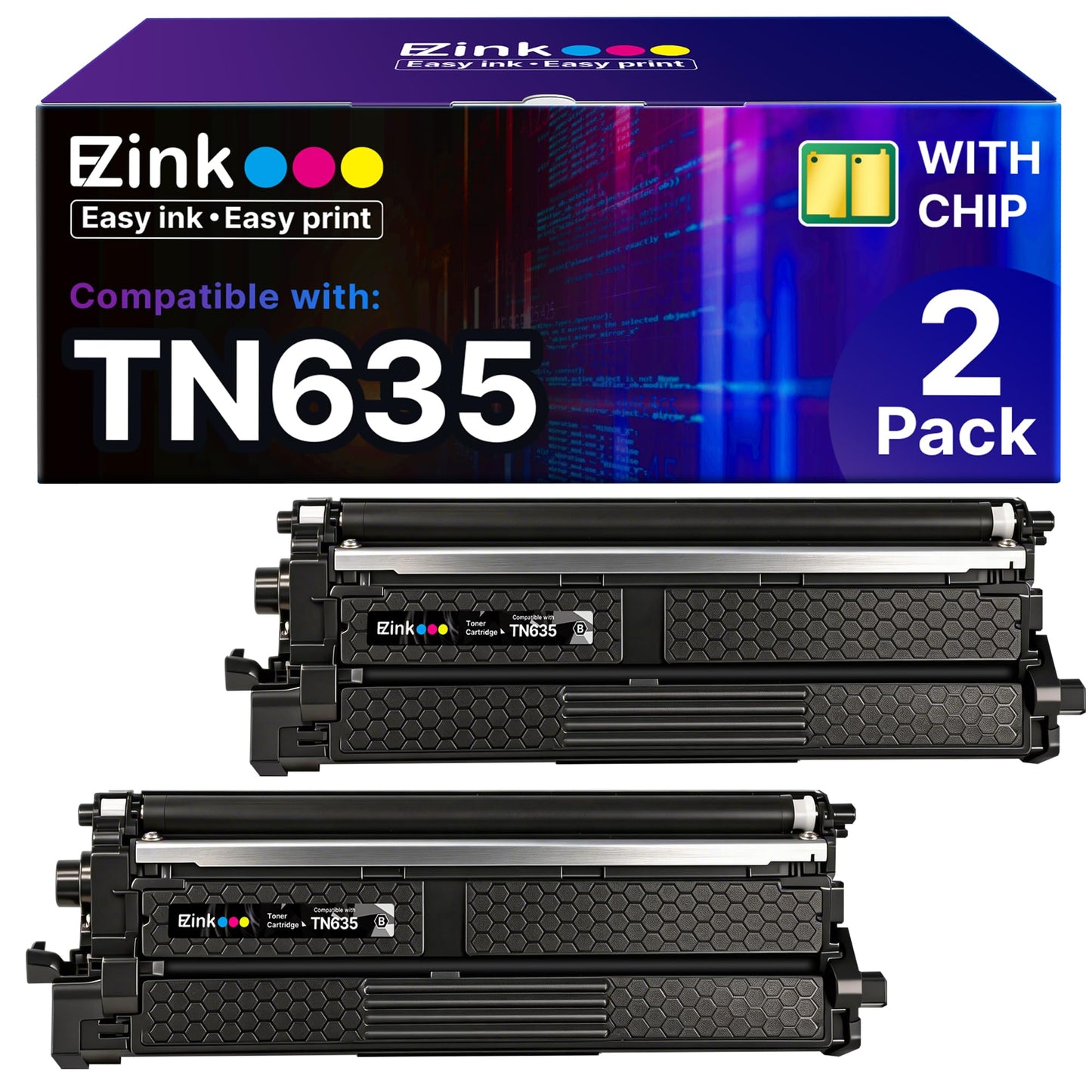 E-Z Ink TN635 TN-635 TN 635 Black Toner Cartridge for Brother MFC-L8930CDW