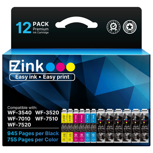 E-Z Ink Remanufactured Replacement for 127 Ink Cartridges for 127 WF-3520