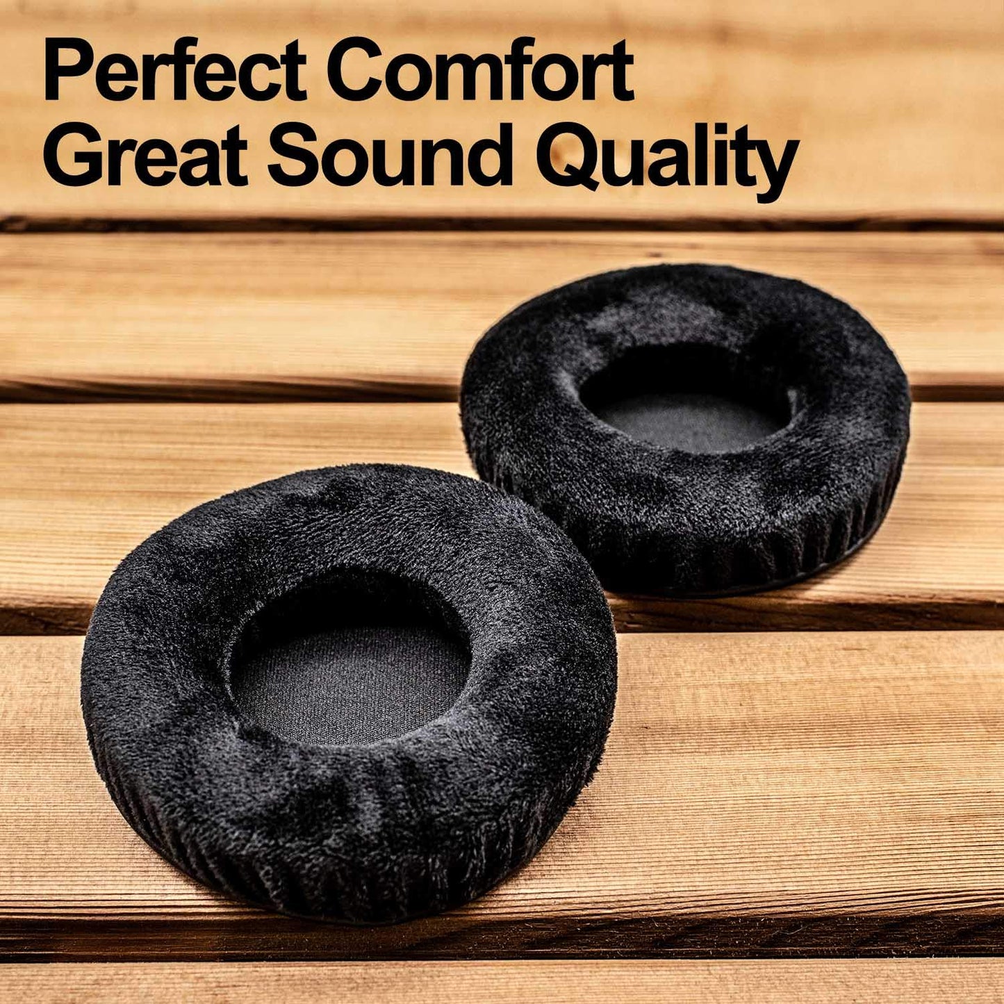 90mm Replacement Ear Pads Compatible with NS-WHP314, MDR-V700 V500, HDJ2000, DJ DN-HP1000, HARX300 HARX500, ProDJ100 ProDj200, RP-DH1200, T4s