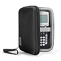 USA GEAR Hard Shell Calculator Case - Graphing Calculator Case with Water Resistant Exterior and Large Accessory Storage - Compatible with TI-84