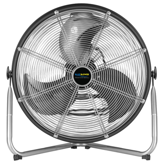 Blue Blower 20 Inch 4800 CFM, 3 Speed, Adjustable Tilt, High Velocity Shroud Fan