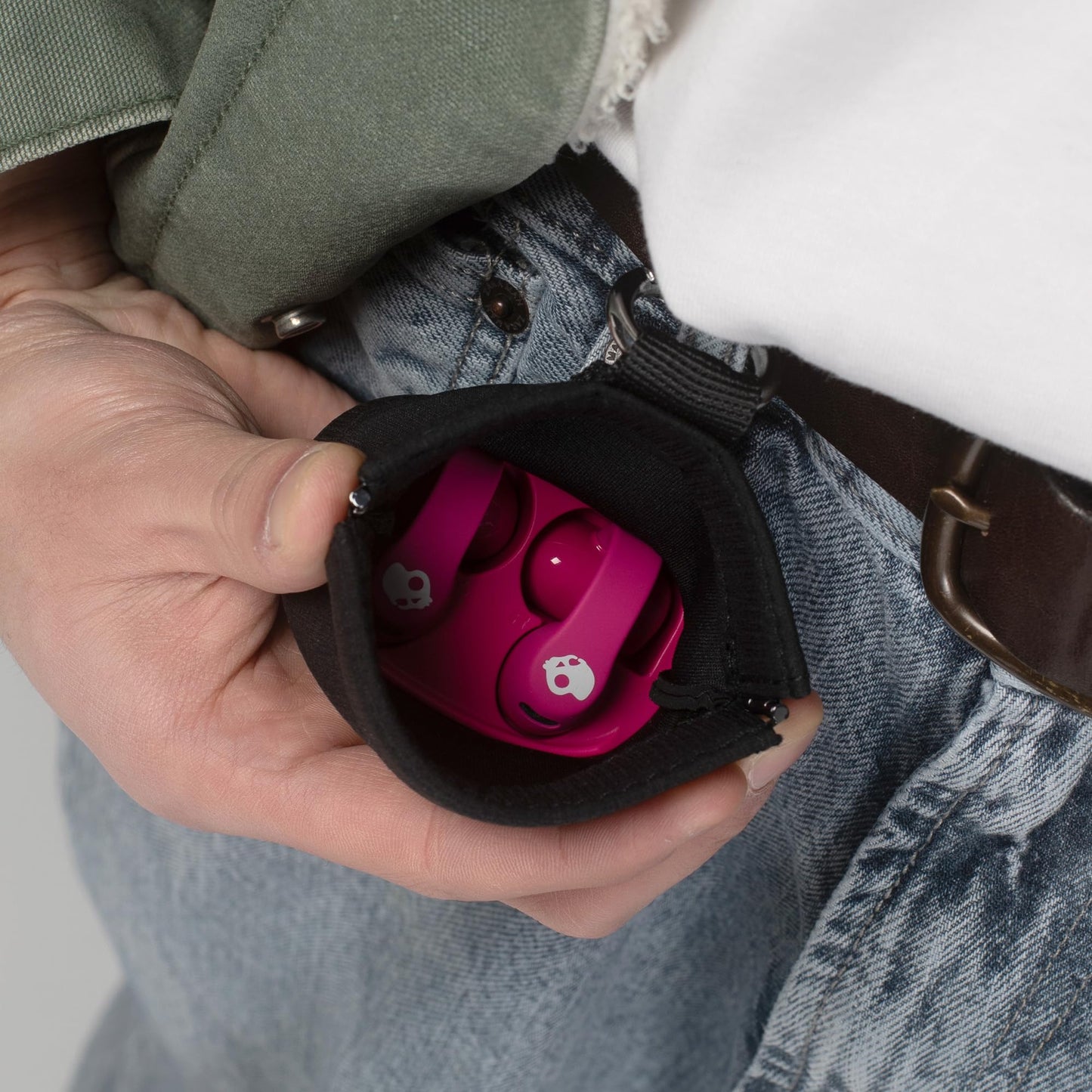 Skullcandy Push 720 Open Wireless Open-Ear Bluetooth Earbuds - Crazy Pink