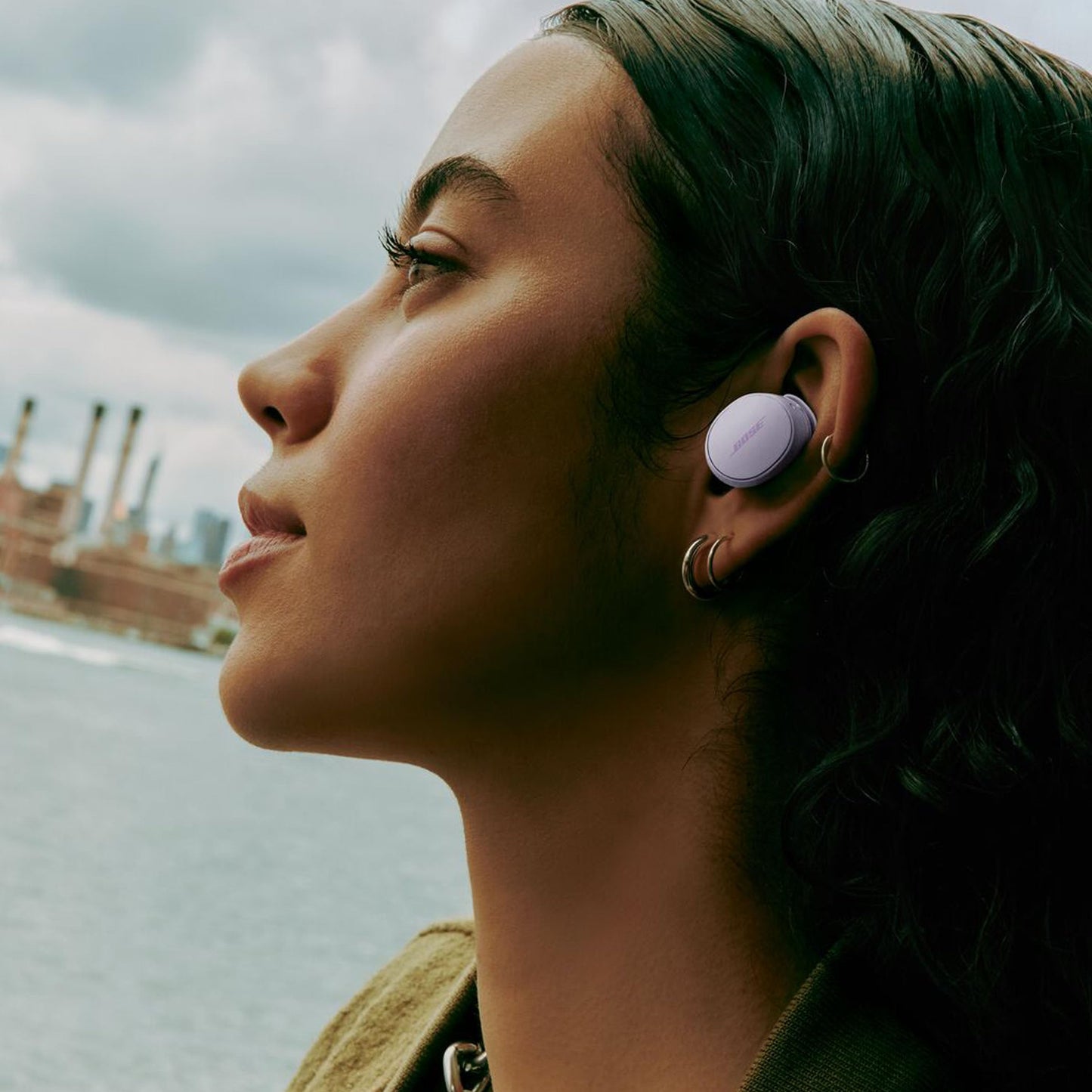 Bose New QuietComfort Wireless Noise Cancelling Earbuds, Lifestyle Bluetooth Earbuds with Active Noise Cancellation, Up to 8.5 Hours of Battery Life