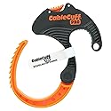 Cable Cuff PRO Medium Single Adjustable, Reusable, Cable Tie Replacement for Extension Cords or Electronics (2 Inch Diameter)