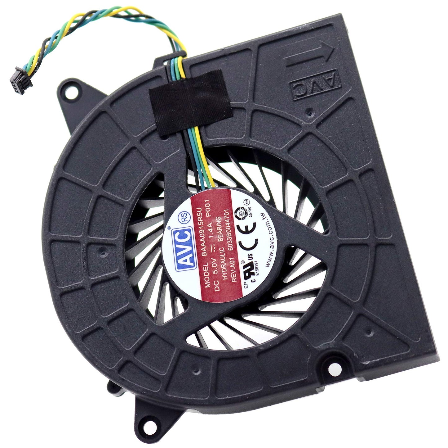Deal4GO CPU Cooling Fan Replacement for Lenovo IdeaCentre AiO 300-22 300-22ISU 300-22ACL 300-23 300-23ISU 300-23ACL 510-22 S400z S500z 00PC723