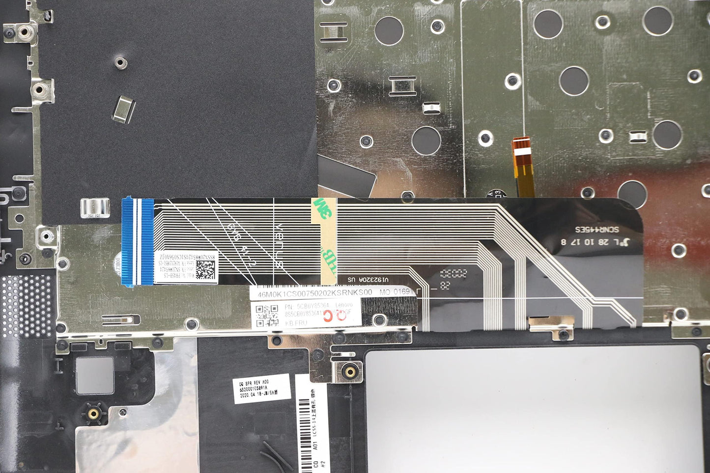F-HONG ELECTRONIC CO LIMITED Replacement for Lenovo Ideapad Flex 5-14 Flex 5-14ITL05 Series Laptop Upper Case Palmrest Keyboard Assembly Part