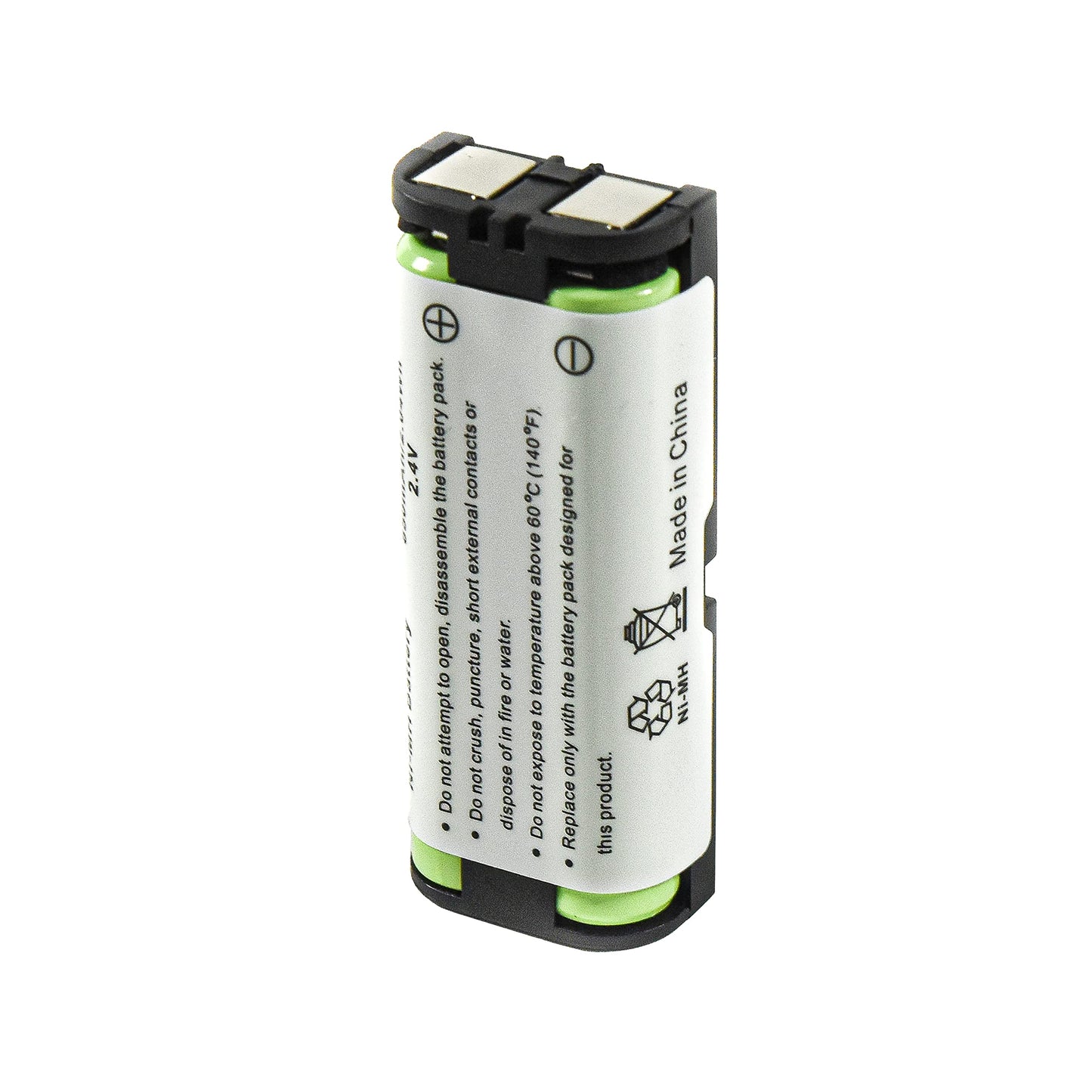 HQRP Battery Compatible with Panasonic KX-TG2431W, KX-TG2432, KX-TG2432B, KX-TG2432W, KX-TG2620, KX-TG2620B Cordless Phone System