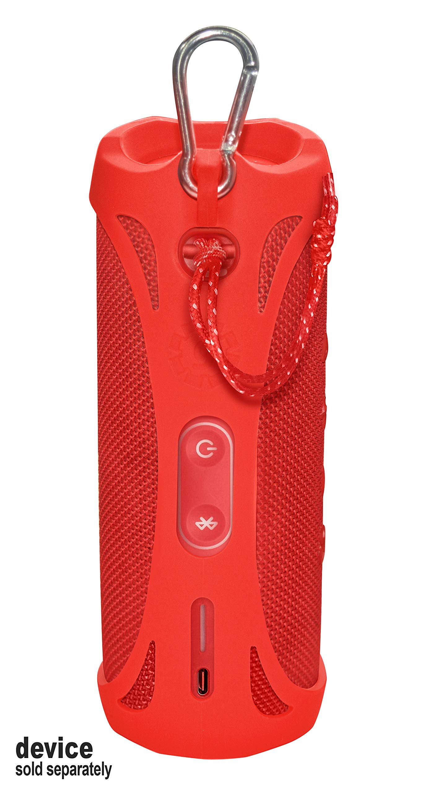 Silicone Cover for JBL FLIP 5 Waterproof Portable Bluetooth Speaker, by Alltravel, Portable Full Protection Solution, Customized Skin with Color